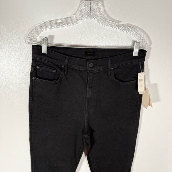 NWT MOTHER Insider Mid-Rise Crop Step Fray Jeans Not Guilty - Picture 4 of 9